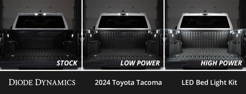 Toyota Tacoma LED Light Kit - Diode Dynamics - Stage Series - White Diffused - `24-`27
